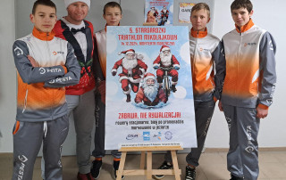 Stargardzki Triathlonie Mikołajkowym z wychowankami MOS Stargard