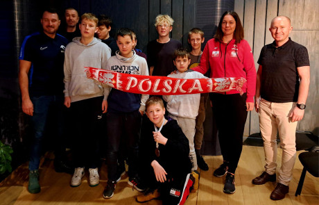 Uczestniczyliśmy w inspirującym spotkaniu ampfutbolu Emilią Spundą i trenerem Marcinem Oleksym