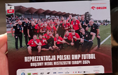 Uczestniczyliśmy w inspirującym spotkaniu ampfutbolu Emilią Spundą i trenerem Marcinem Oleksym