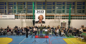 Próba orkiestry dętej z Młodzieżowego Ośrodka Socjoterapii w Stargardzie
